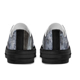 Men's Shark Low Top Canvas Shoes