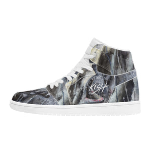 Women's Shark High Top Skateboard Shoes