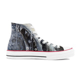 Men's Shark High Top Canvas Shoes