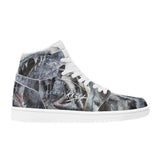 Women's Shark High Top Skateboard Shoes