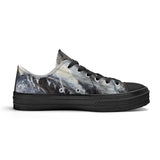 Women's Shark Low Top Canvas Shoes