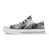 Women's Shark Low Top Canvas Shoes