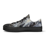 Women's Shark Low Top Canvas Shoes