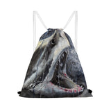 Shark Drawstring Bag
