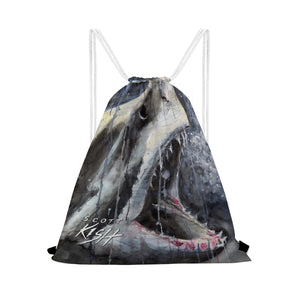 Shark Drawstring Bag