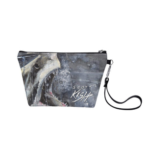 Shark Clutch Cosmetics Bag