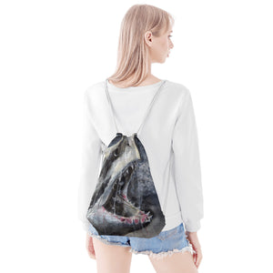 Shark Drawstring Bag