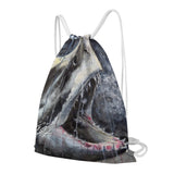 Shark Drawstring Bag