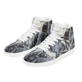 Men's Shark High Top Skateboard Shoes