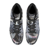 Women's Shark High Top Leather Shoes