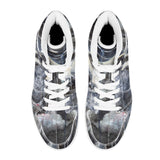 Men's Shark High Top Leather Shoes