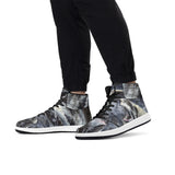 Men's Shark High Top Leather Shoes