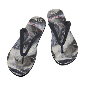 Men's Shark Flip Flops