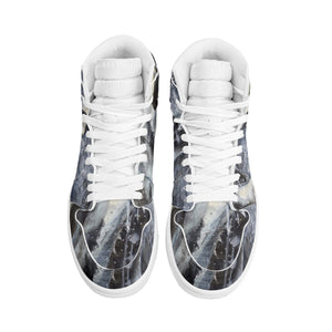 Men's Shark High Top Skateboard Shoes