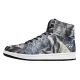 Women's Shark High Top Leather Shoes