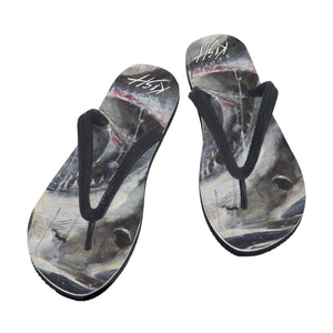 Women's Shark Flip Flops