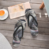 Men's Shark Flip Flops