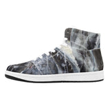 Women's Shark High Top Leather Shoes
