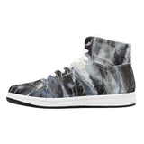 Men's Shark High Top Leather Shoes
