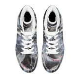 Women's Shark High Top Leather Shoes