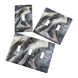 Shark Wall Light Switch Plates