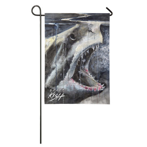 Small Shark Garden Flag