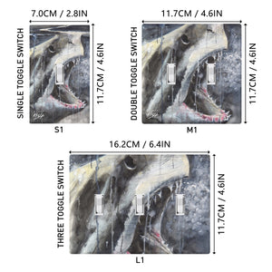 Shark Wall Light Switch Plates