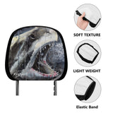 Shark Car Headrest Covers