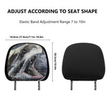 Shark Car Headrest Covers