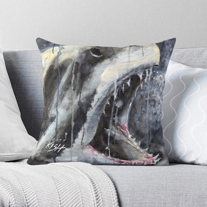 Shark Throw Pillow Cover