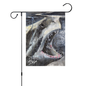 Shark Garden Flag