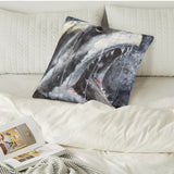 Shark Throw Pillow Cover