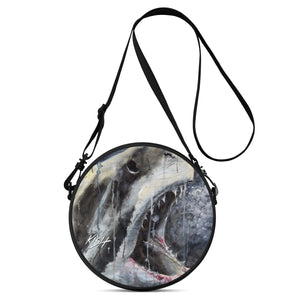 Shark Round Satchel Bag