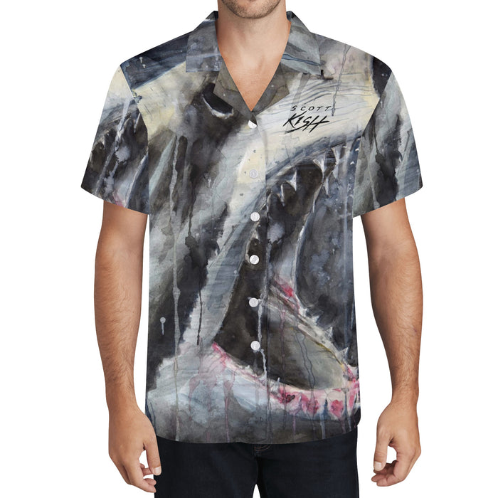 Men's Shark Hawaiian Shirt
