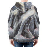 Men's Shark Zip Hoodie