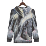 Women's Shark Zip Hoodie