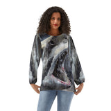 Women's Shark Blouse