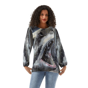 Women's Shark Blouse
