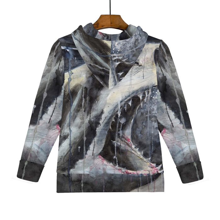 Children's Shark Zip Hoodie