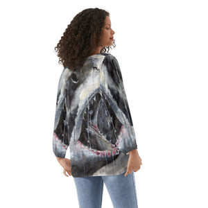 Women's Shark Blouse