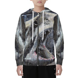 Children's Shark Zip Hoodie