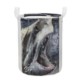 shark laundry basket by Scott Kish