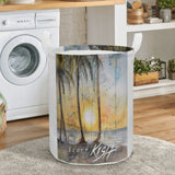 Scott Kish beach sunset laundry basket
