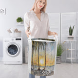 sunset laundry basket