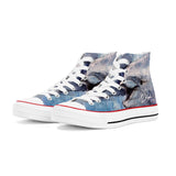 dolphin high top shoes by Scott Kish