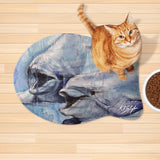 dolphin cat rug by Scott Kish