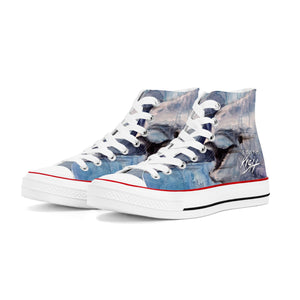 dolphin canvas shoes for women by Scott Kish