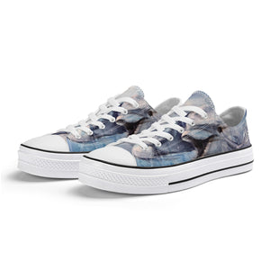 dolphin canvas shoes