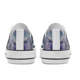 Men's Low Top Canvas Shoes - Dolphin Design