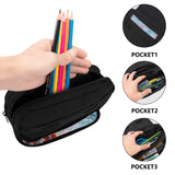Tropical Double Layer Pencil Case